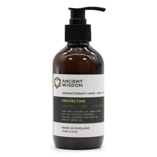 Latte per mani e corpo – ginepro, lime e menta verde, 250 ml