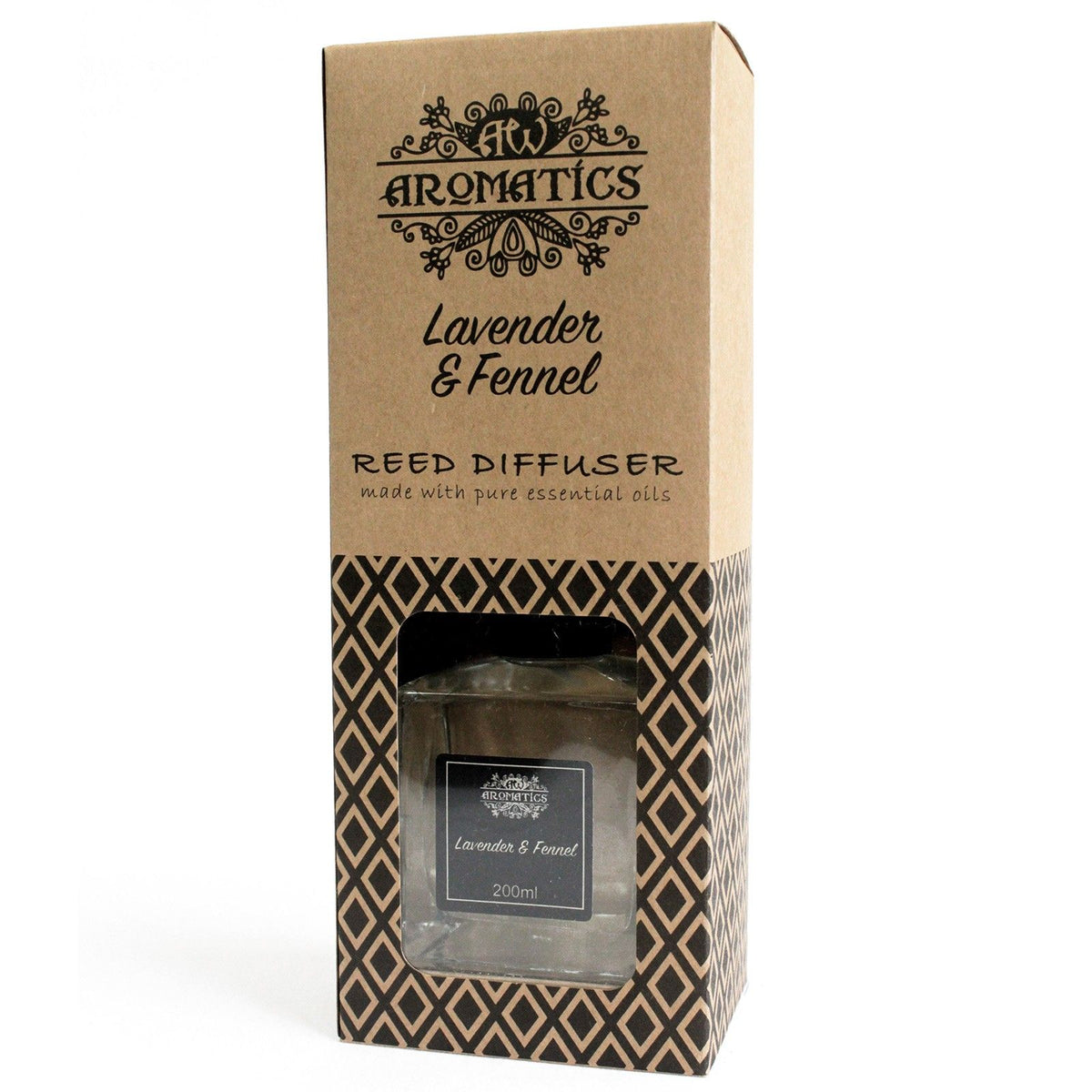 Diffusore di aromi con oli essenziali Lavanda e Finocchio 200 ml