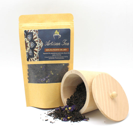 Miscela di tè Merlin's Favorite Earl Grey, 50 g