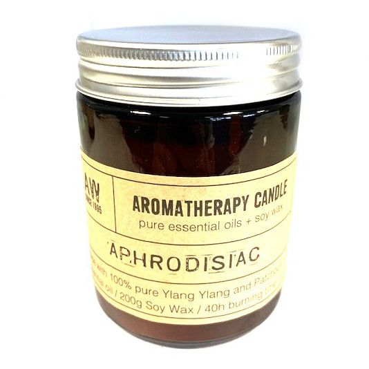 Candela di soia per aromaterapia 200 g – Afrodisiaco