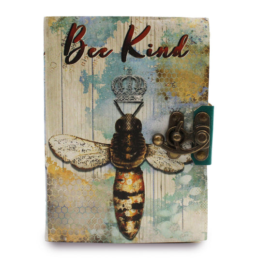 Taccuino in pelle – Bee Kind