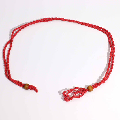 Cordino per ciondolo in pietra minerale, 45 cm – rosso
