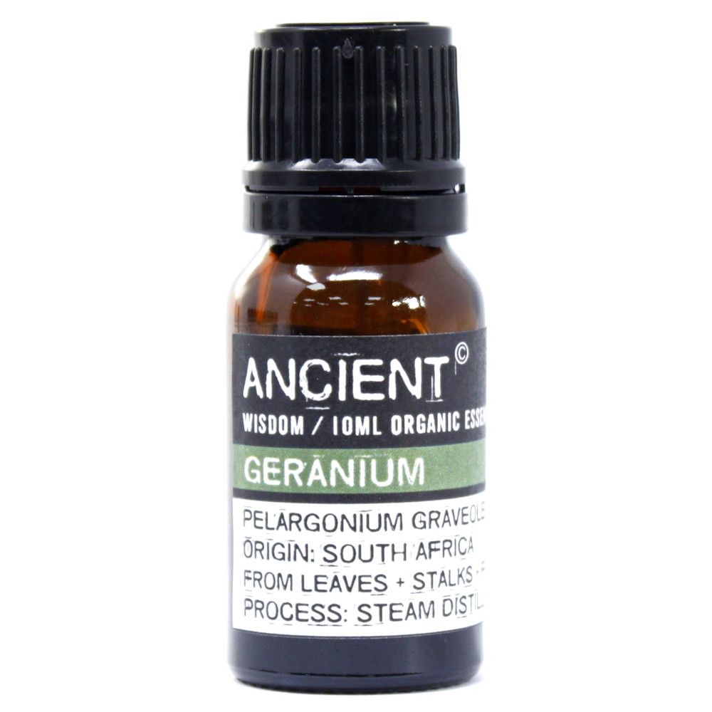 10 ml di olio essenziale di geranio biologico