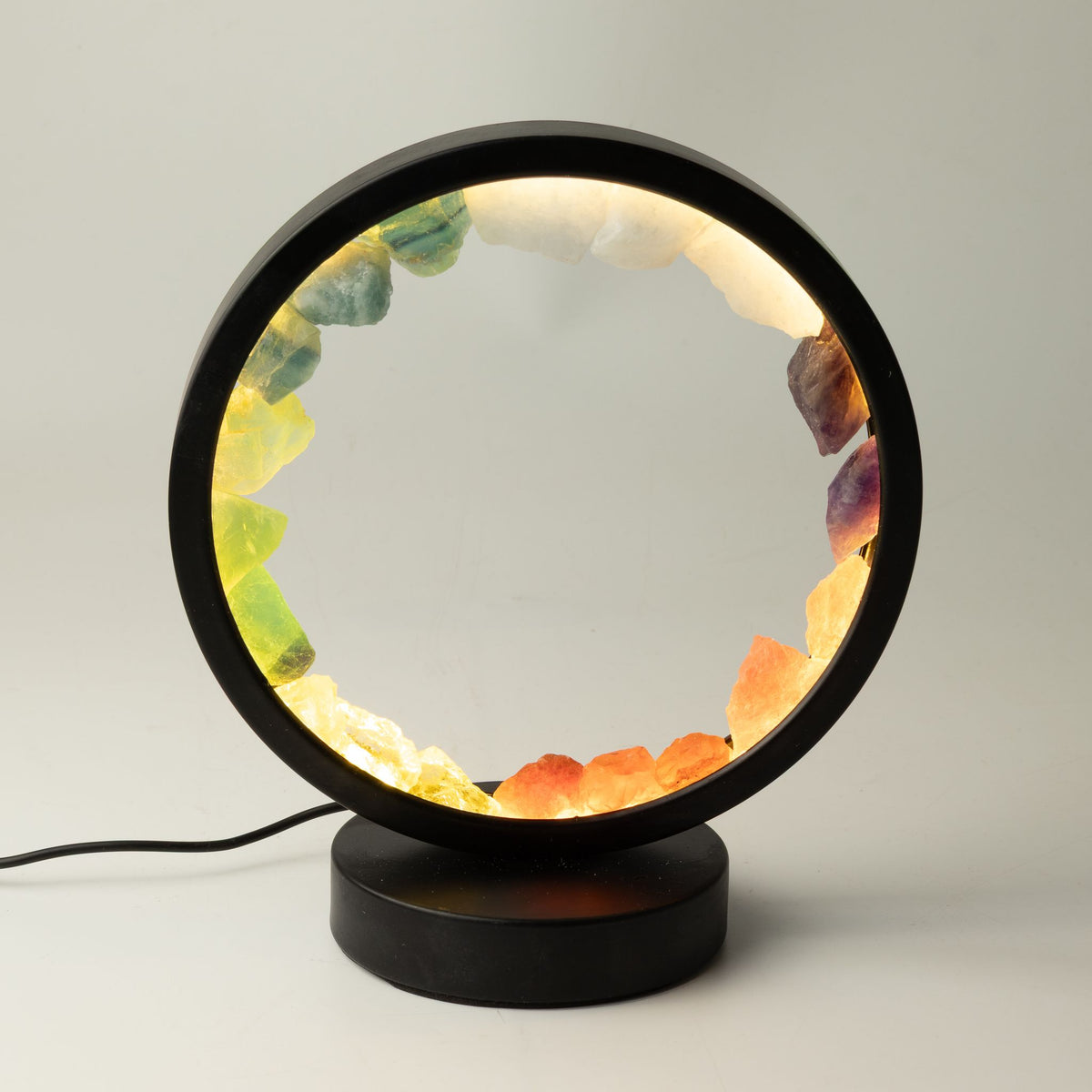 Lampada decorativa Halo – sette pietre