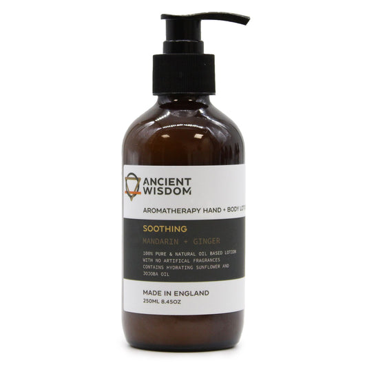 Latte per mani e corpo – mandarino e zenzero, 250 ml