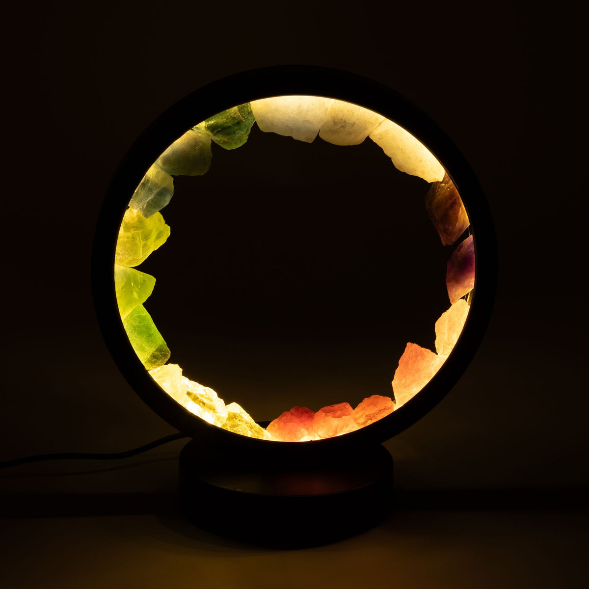 Lampada decorativa Halo – sette pietre