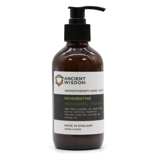 Latte mani e corpo – gaultheria, origano e timo, 250 ml