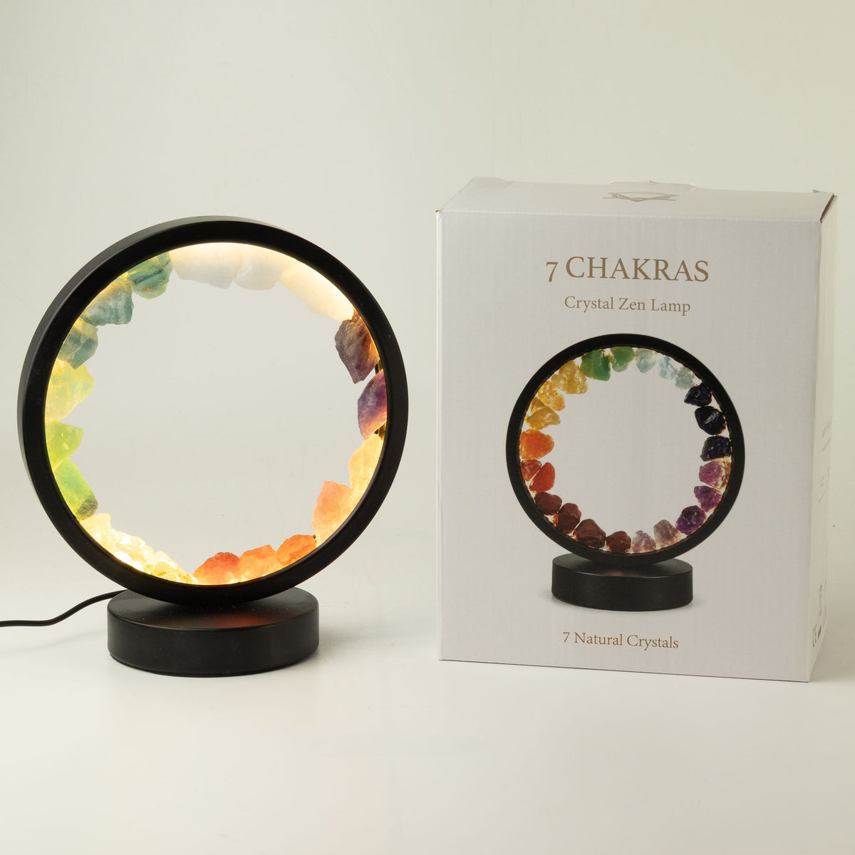 Lampada decorativa Halo – sette pietre