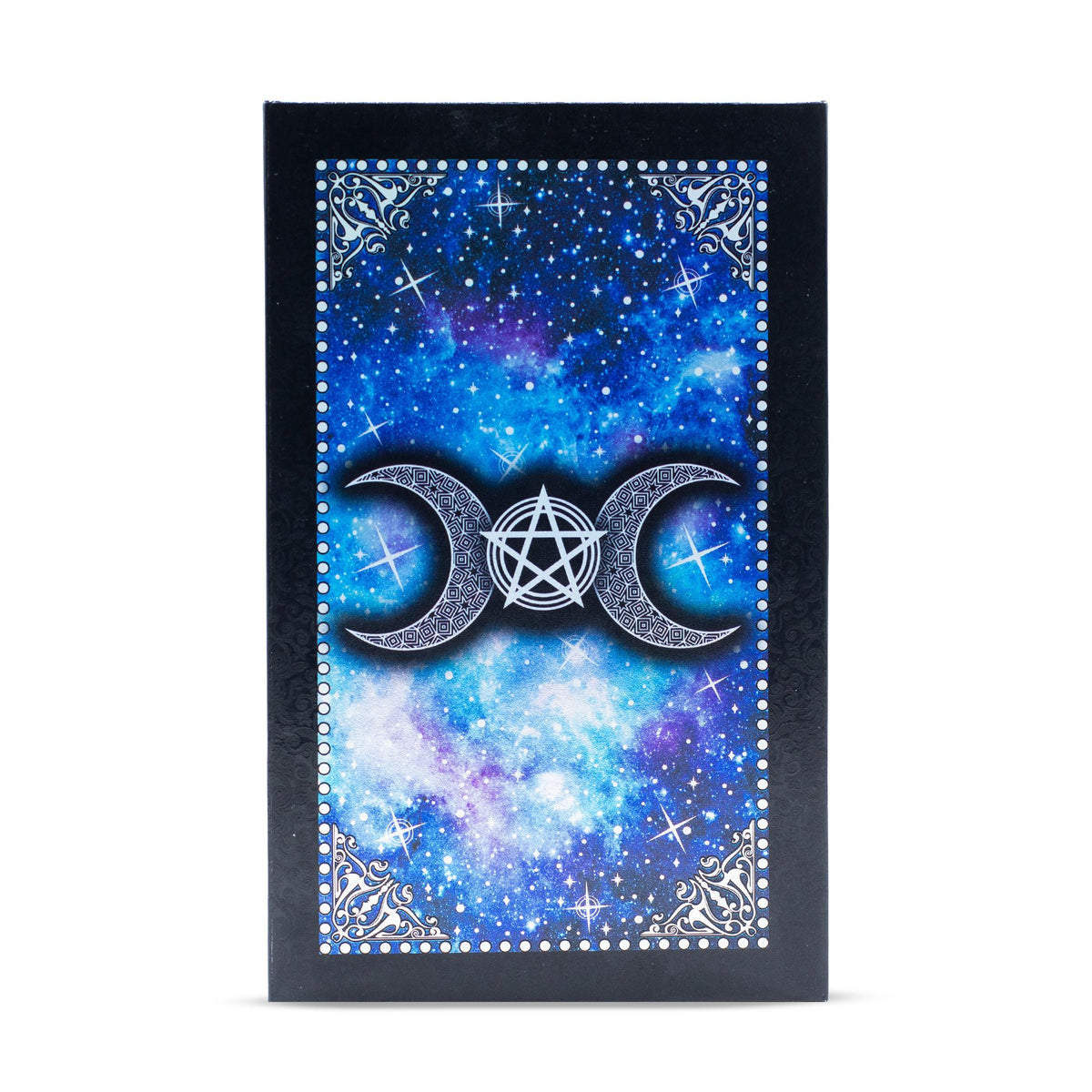 Carte dei tarocchi Moon Face con manuale – blu